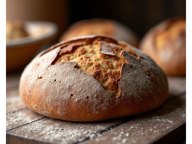 Handwerkliches Sauerteigbrot aus traditioneller Bäckerei
